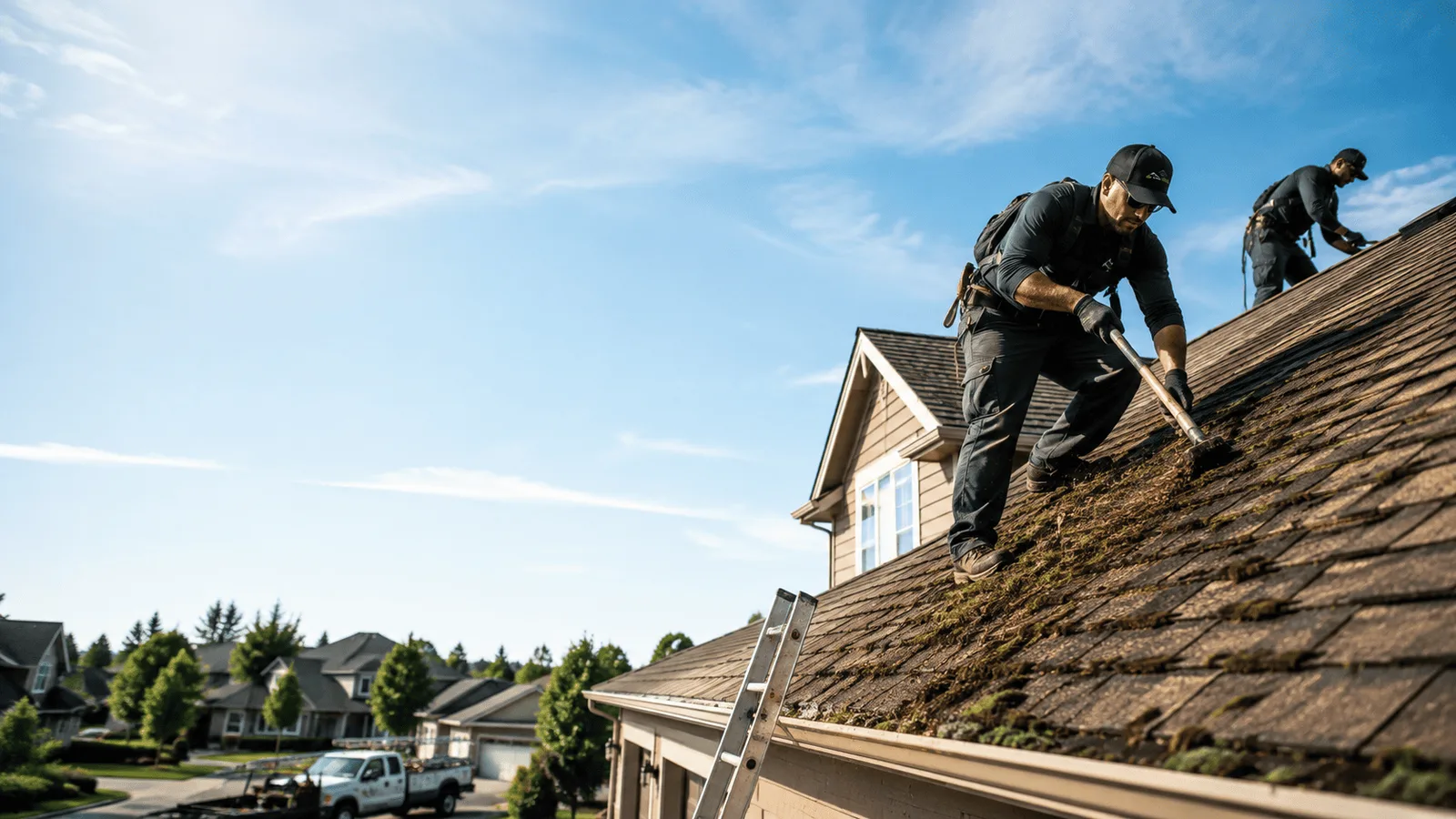 Roof Moss Removal in York, ME near me